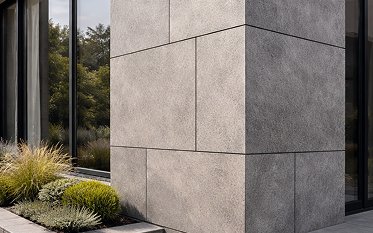 Фасадные панели из бетона