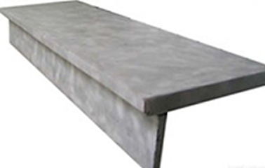 Ступень гладкая армированная