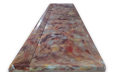 Ступень с анти скользящей полосой армированная